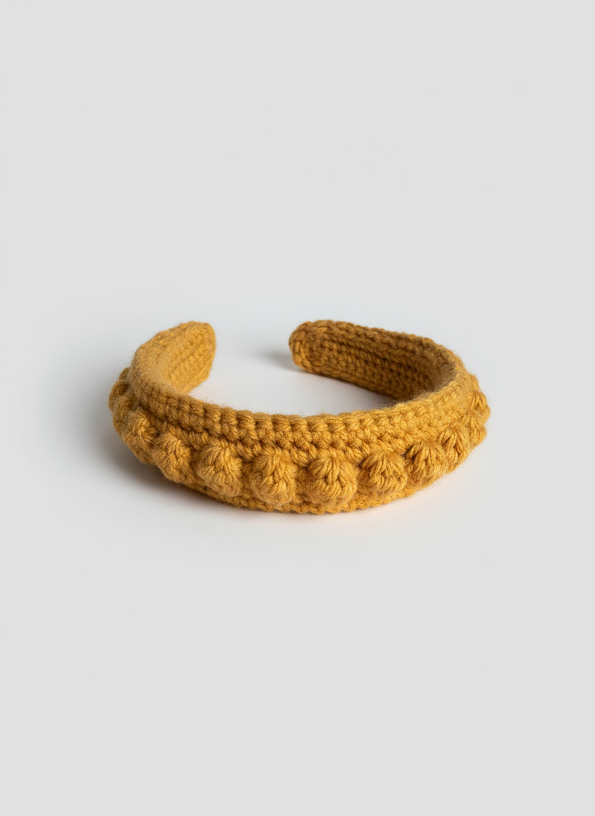 Golden Bobble Headband
